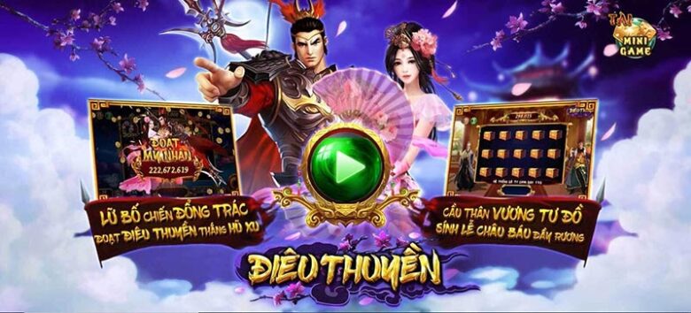 Giao diện Game slot Điêu Thuyền tại Iwin