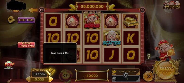 Chơi game nổ hũ Phúc Lộc Thọ tại Iwin