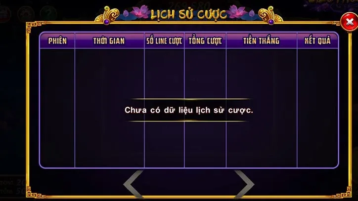 Lịch sử cược game nổ hũ đổi thưởng Điêu Thuyền